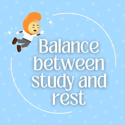 Balance between study and rest